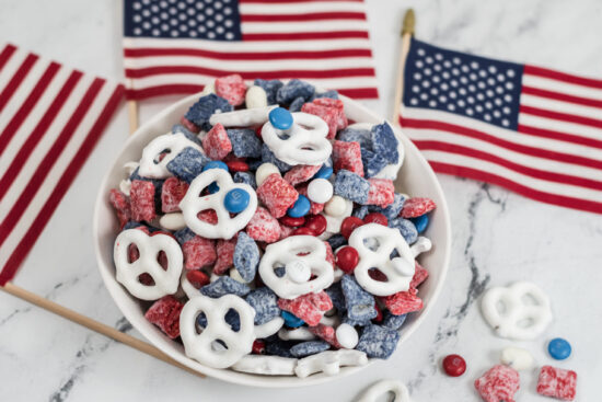 4th of July snack mix